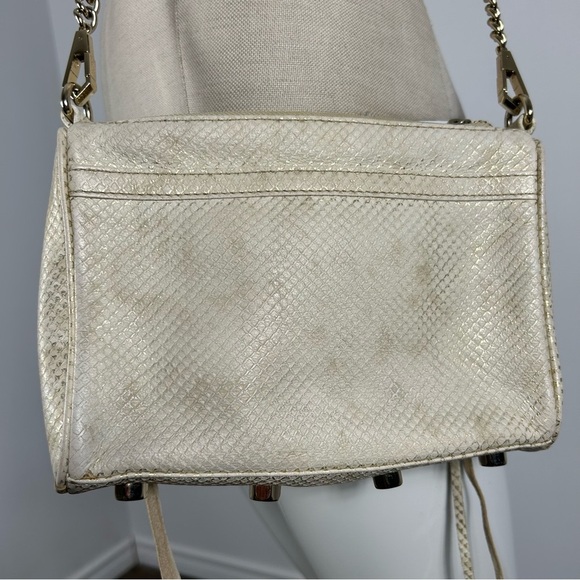 Rebecca Minkoff Cream metallic Crossbody Bag - Picture 6 of 9